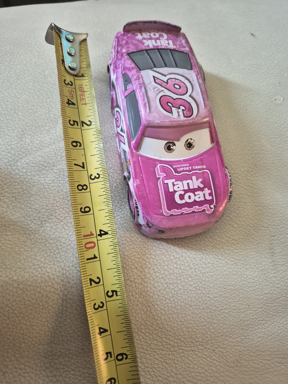 Tank Coat Pink Race Car Toy for Kids - Eye-Catching Play Vehicle